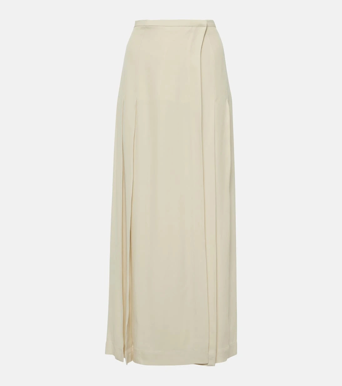 Toteme - Wrap crêpe maxi skirt