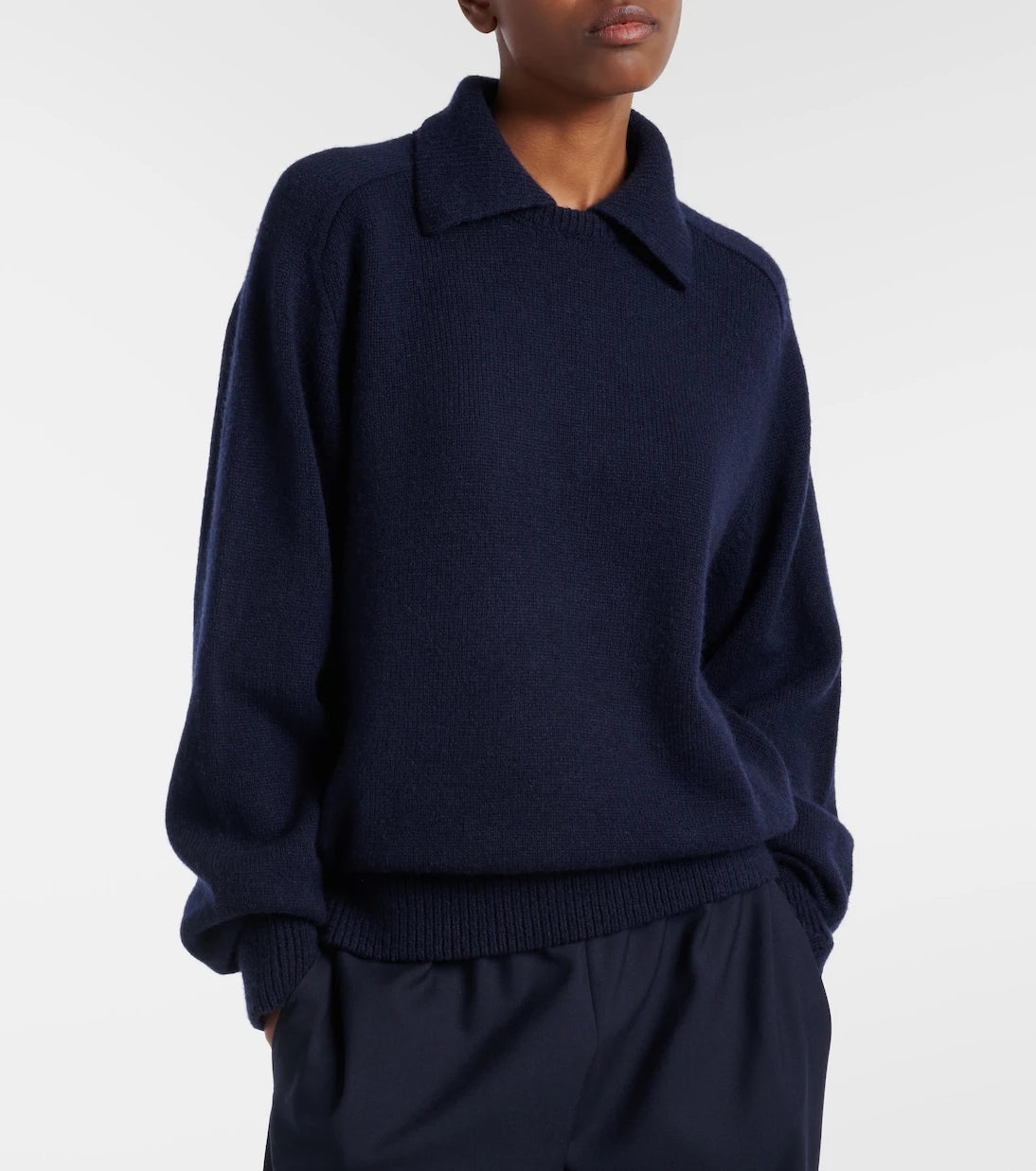 Khaite - Jackson wool and cashmere polo sweater