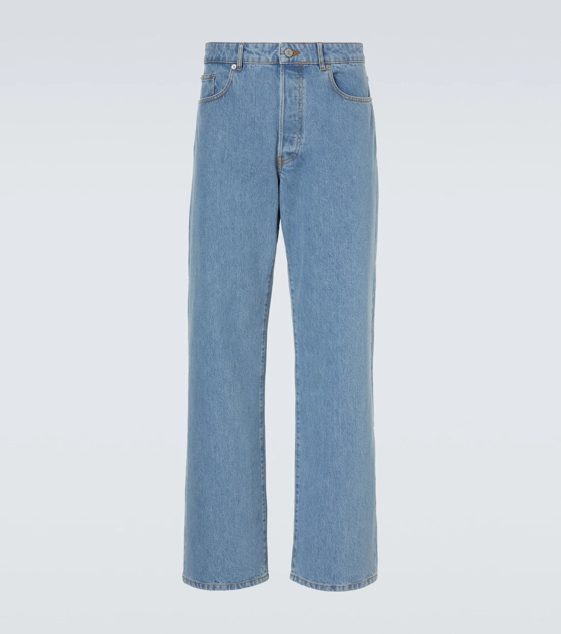 Dries Van Noten - Logo straight jeans