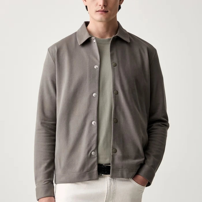 Marc O'Polo pamuklu fermuarlı erkek sweatshirt