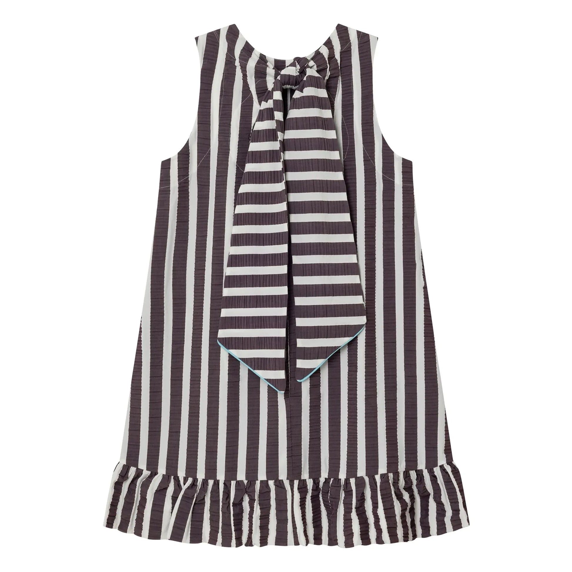 Dr Bloom - Cocomero Stripes Dress | Aubergine