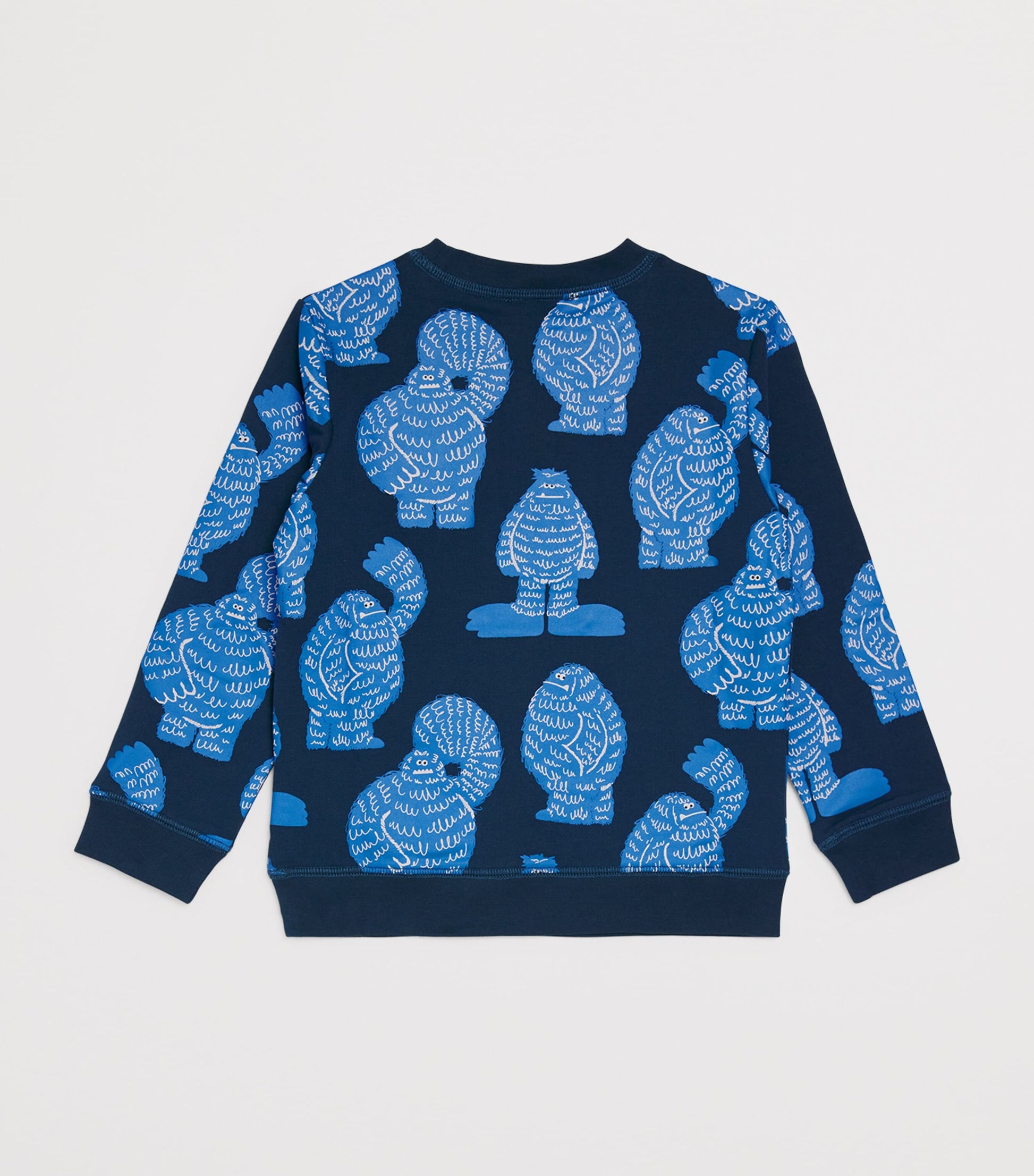 Stella McCartney Kids Cotton Yeti Print Sweatshirt (3-14 Years)