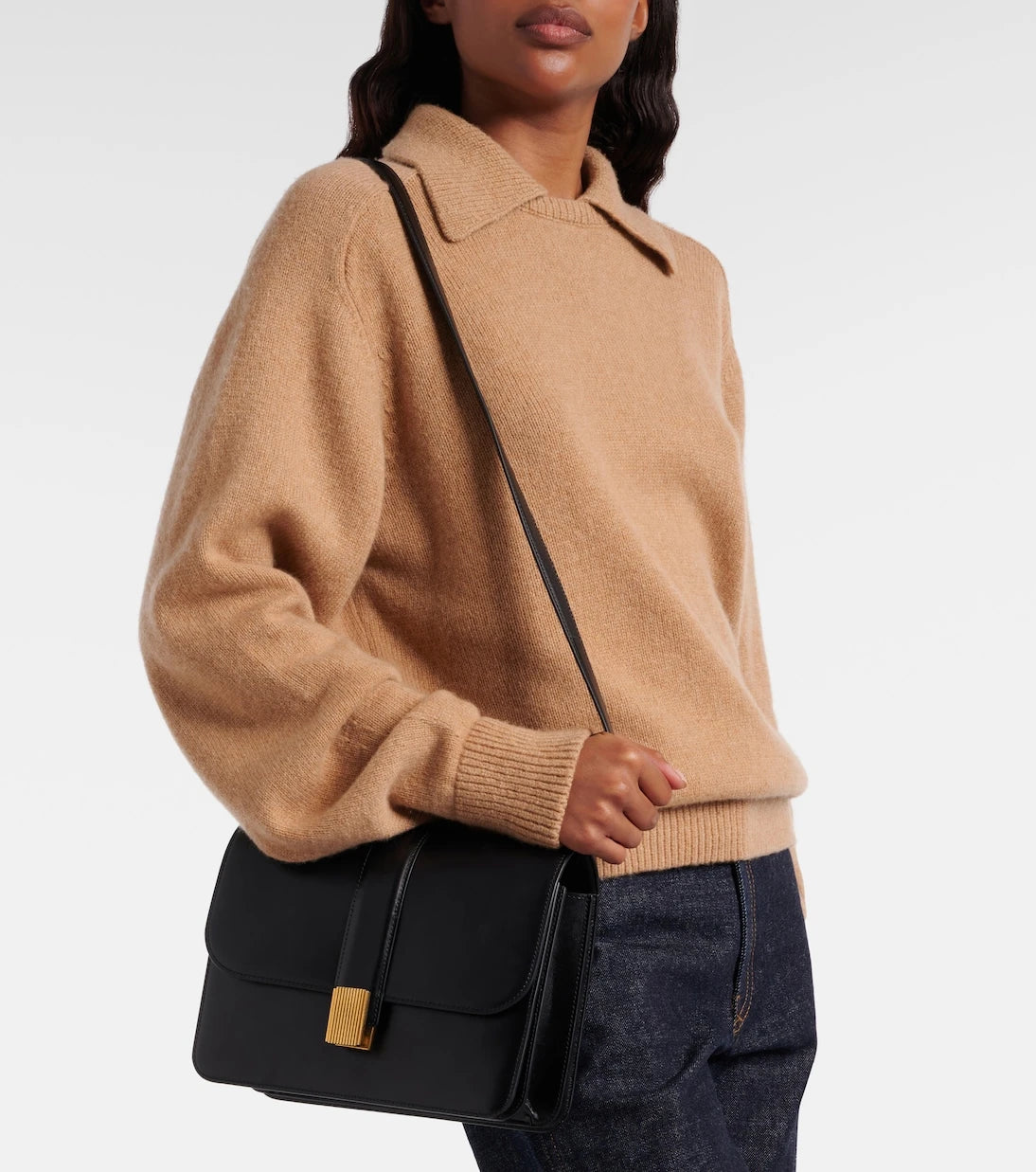Khaite - Blake leather crossbody bag