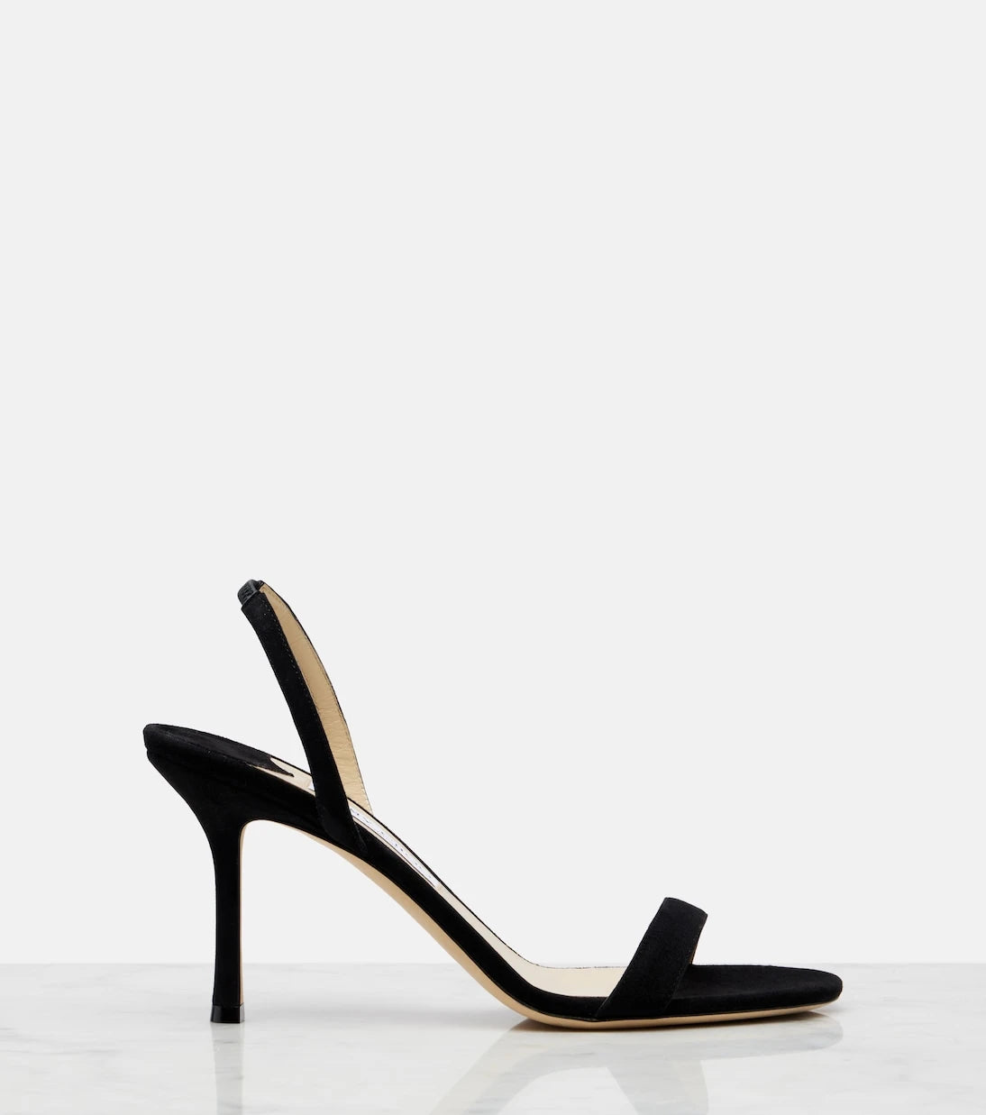 Jimmy Choo - Jenn suede slingback sandals