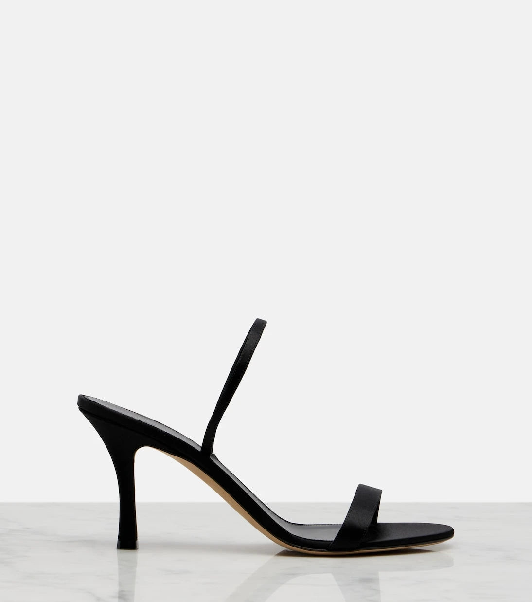 The Row - Ella satin slingback sandals