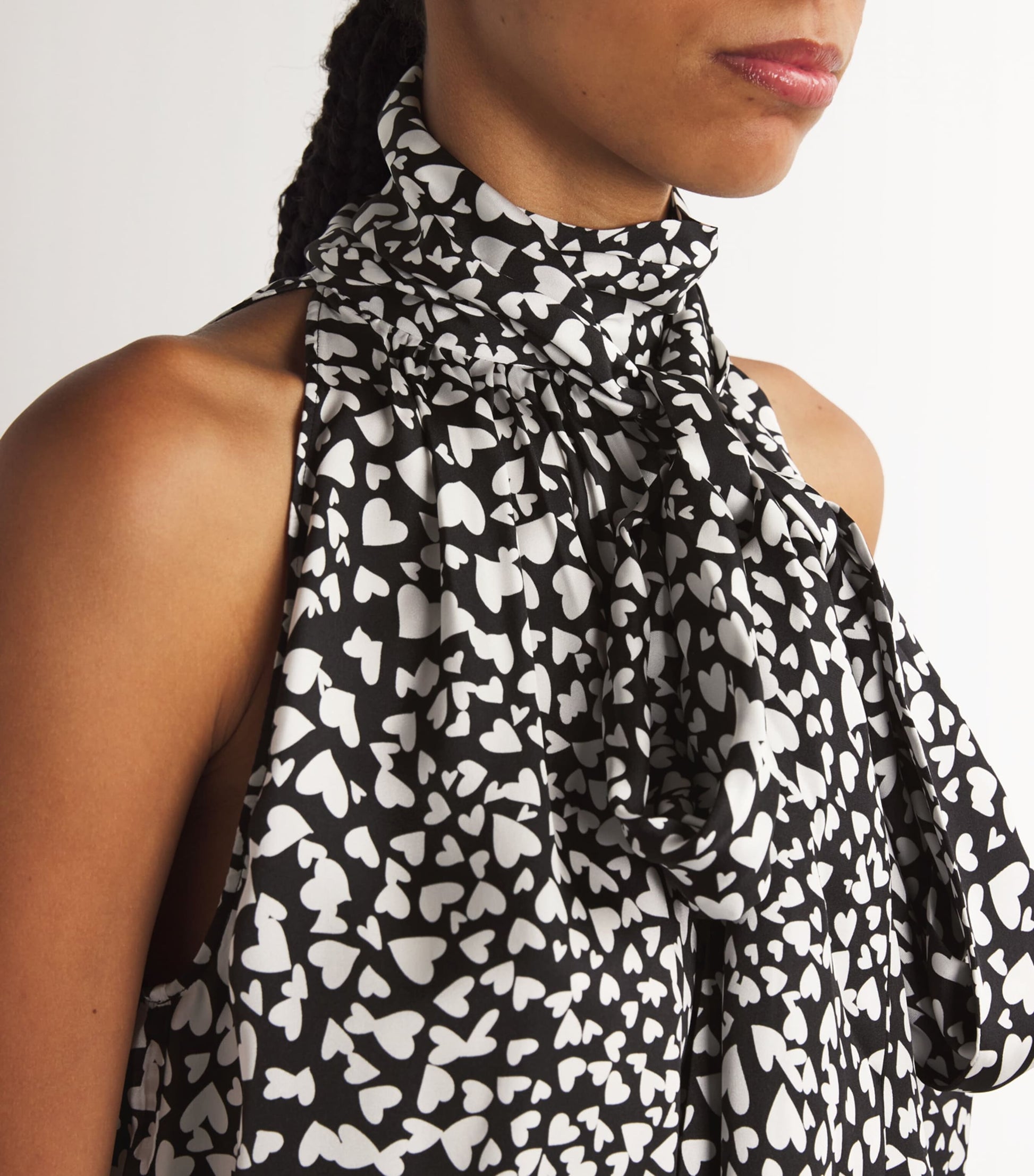 Multi Silk-Blend Brooke Blouse