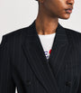 Navy Tie-Waist Virginia Blazer