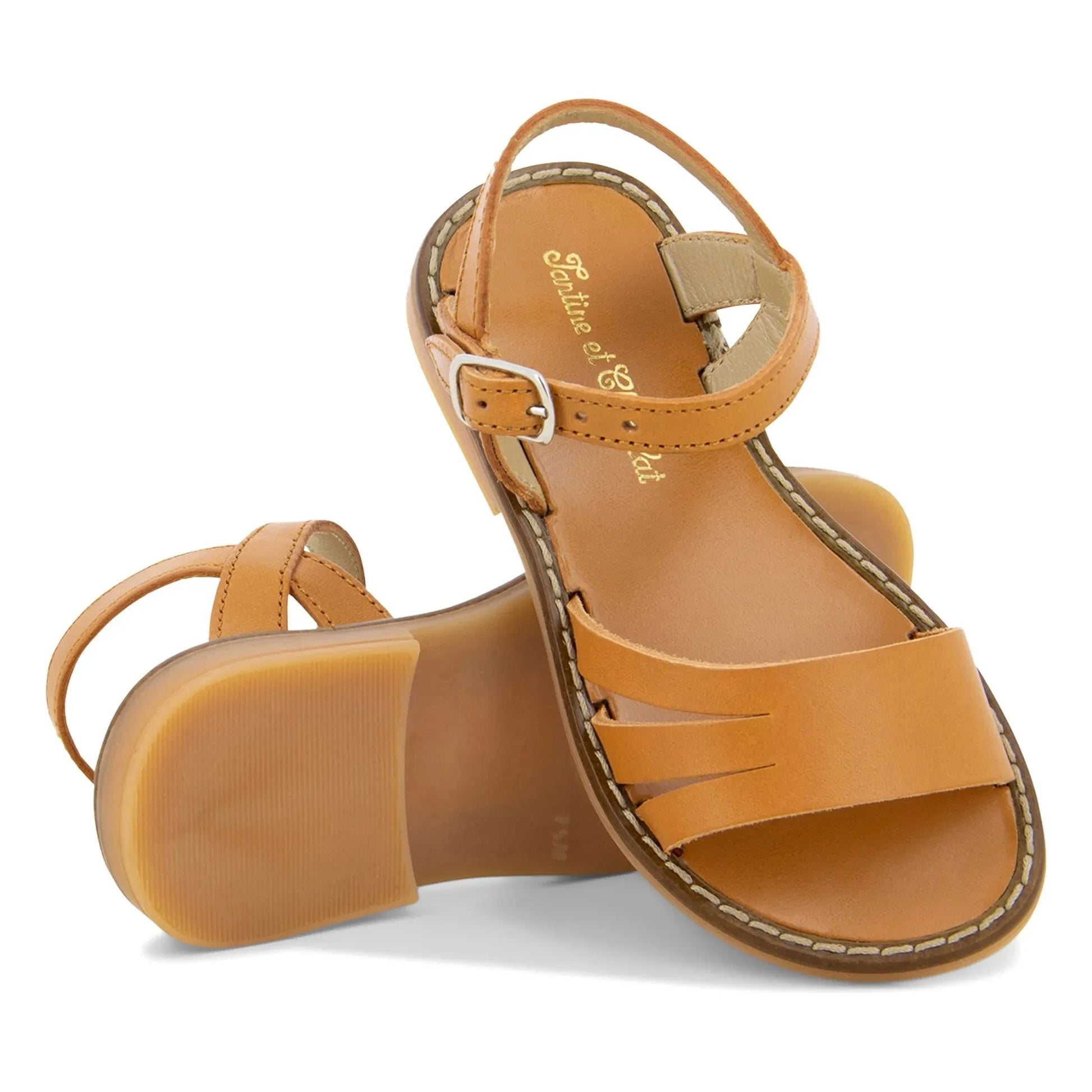 Tartine et Chocolat - Bando sandals | Camel