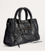 Balenciaga Black Small Leather Le City Top-Handle Bag