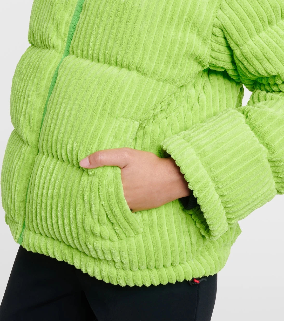 Perfect Moment - Jumbo corduroy down jacket