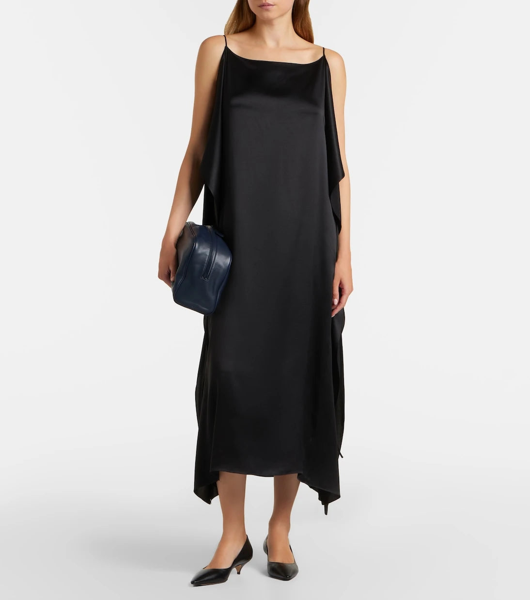 The Row - Leila Small leather clutch