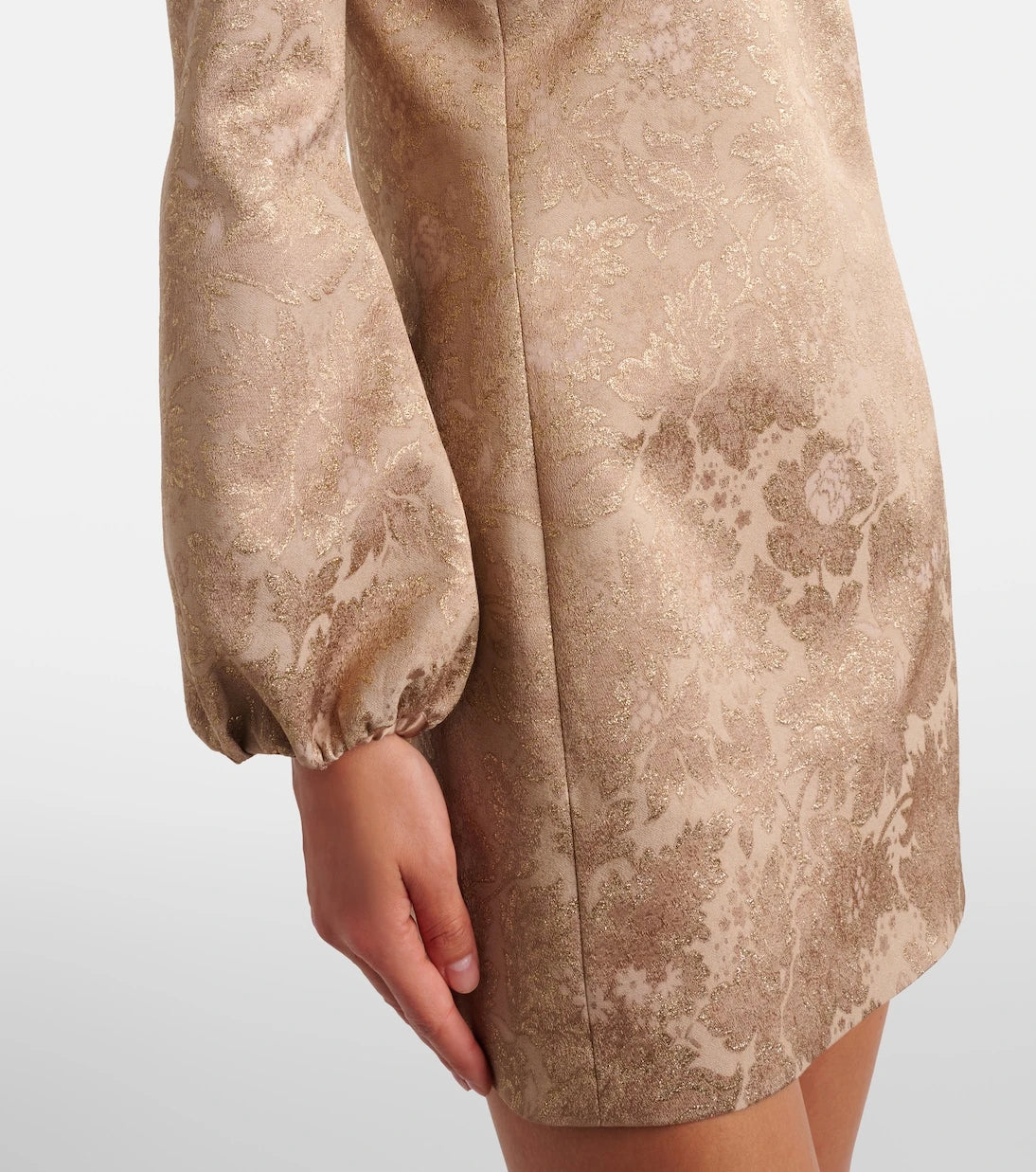 Saint Laurent - Brocade minidress