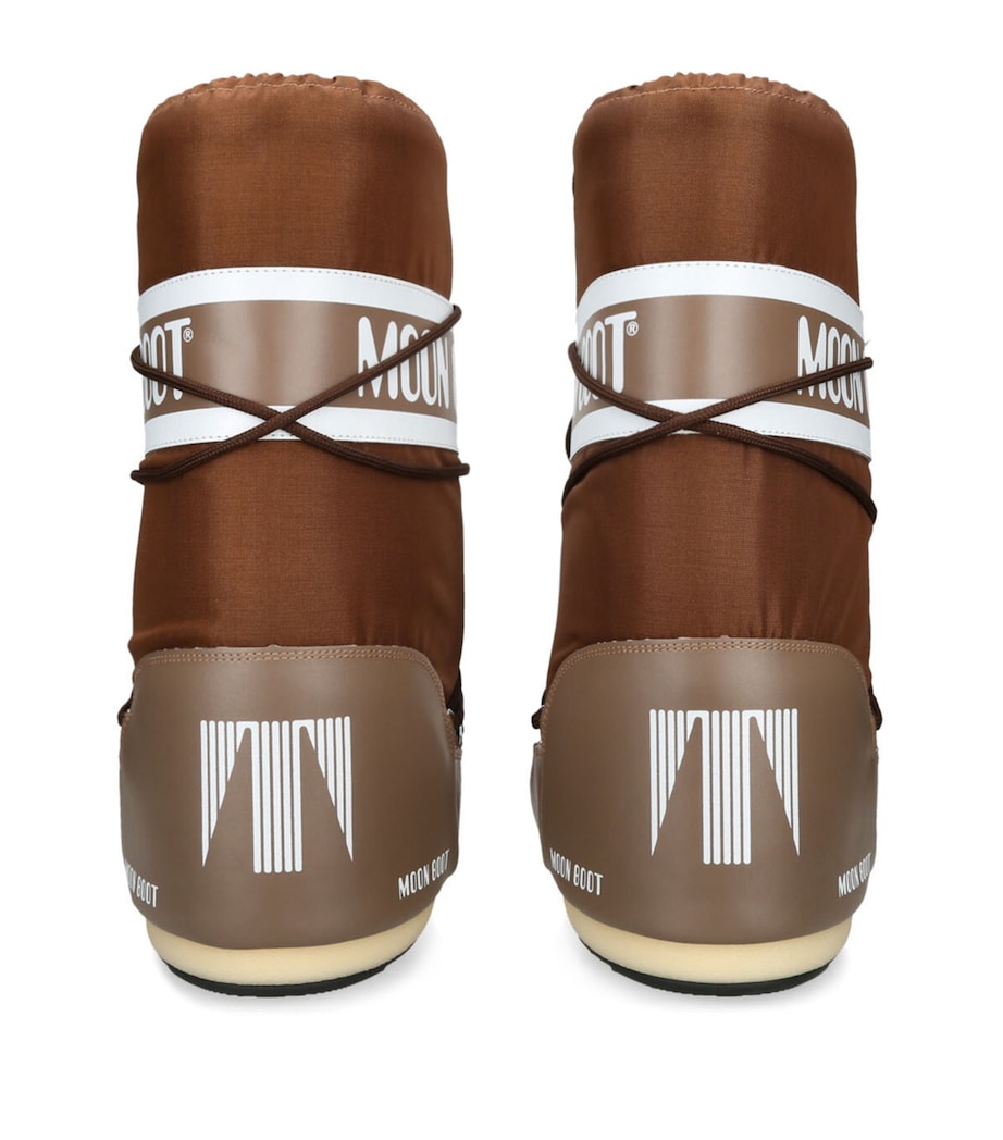 Brown Nylon Moon Boots