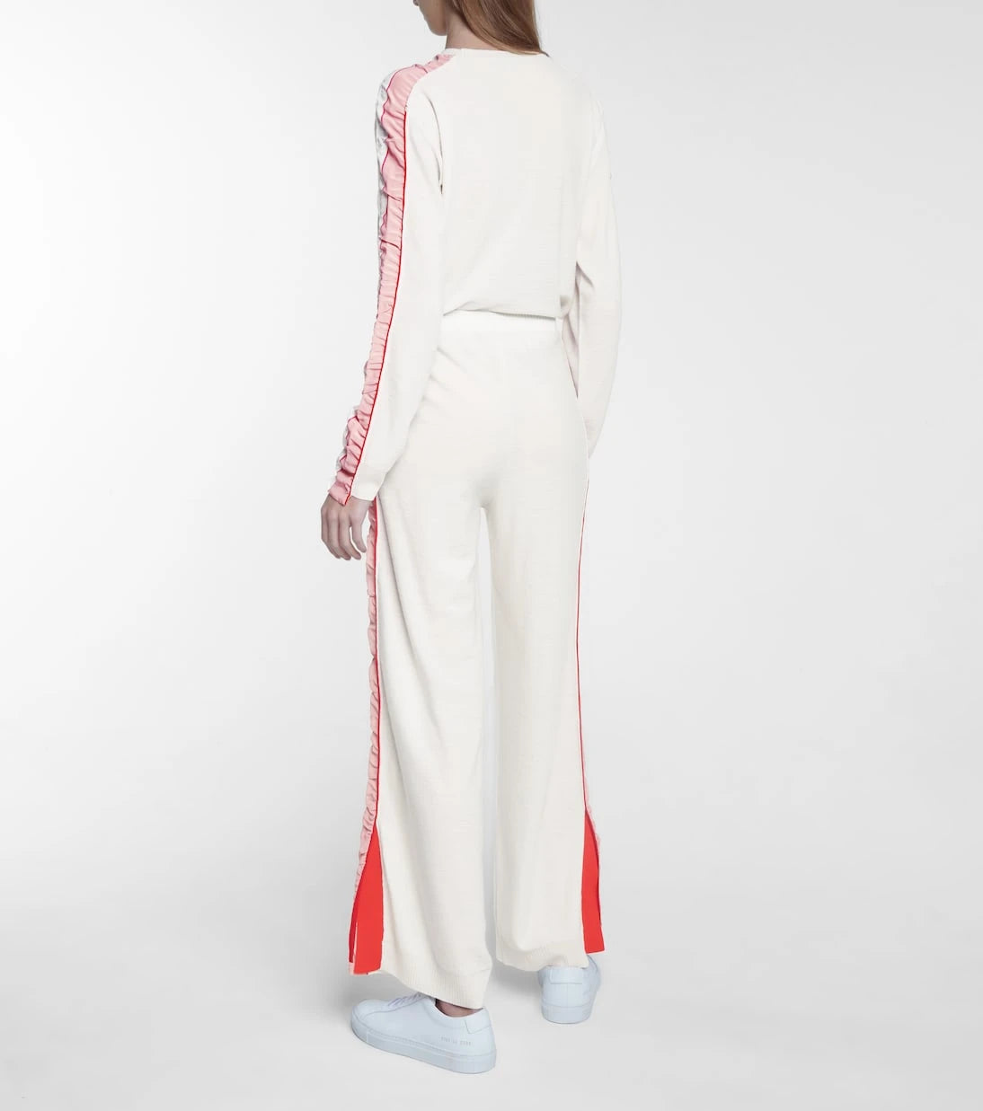 Stella McCartney - Monogram virgin wool sweatpants