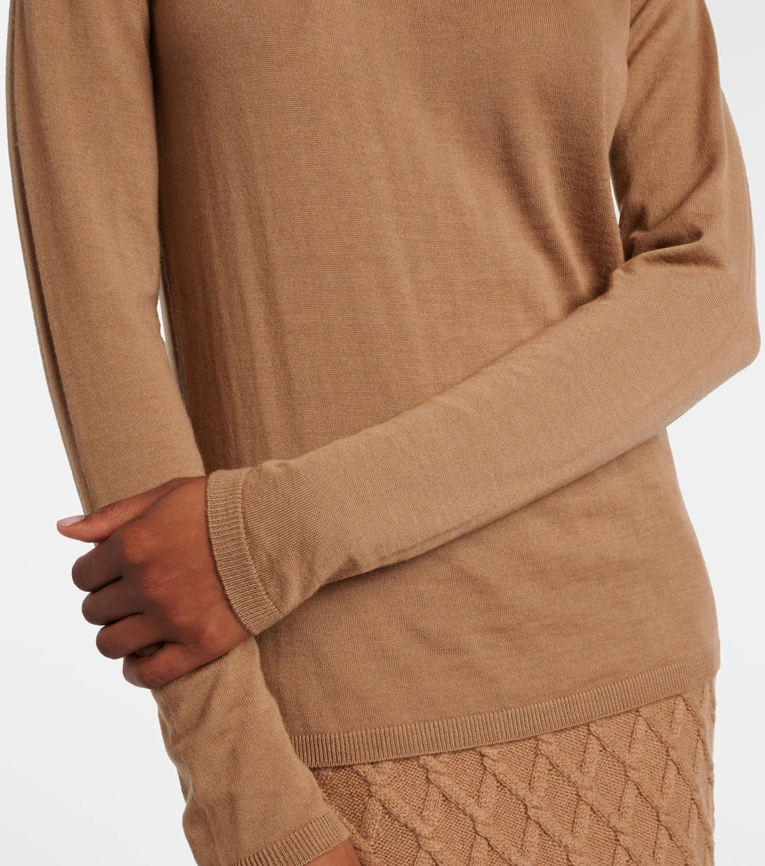 Max Mara - Saluto virgin wool turtleneck sweater