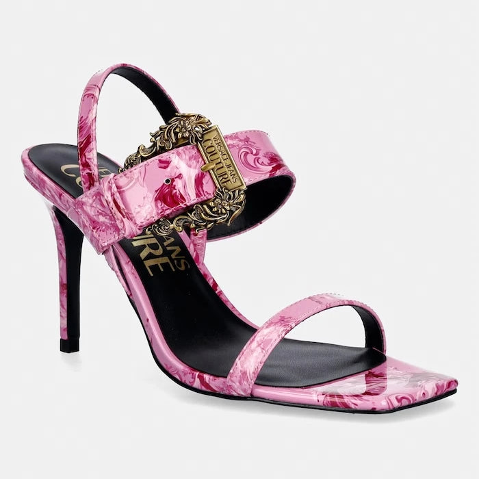 Versace Jeans Couture сандали с тънък ток