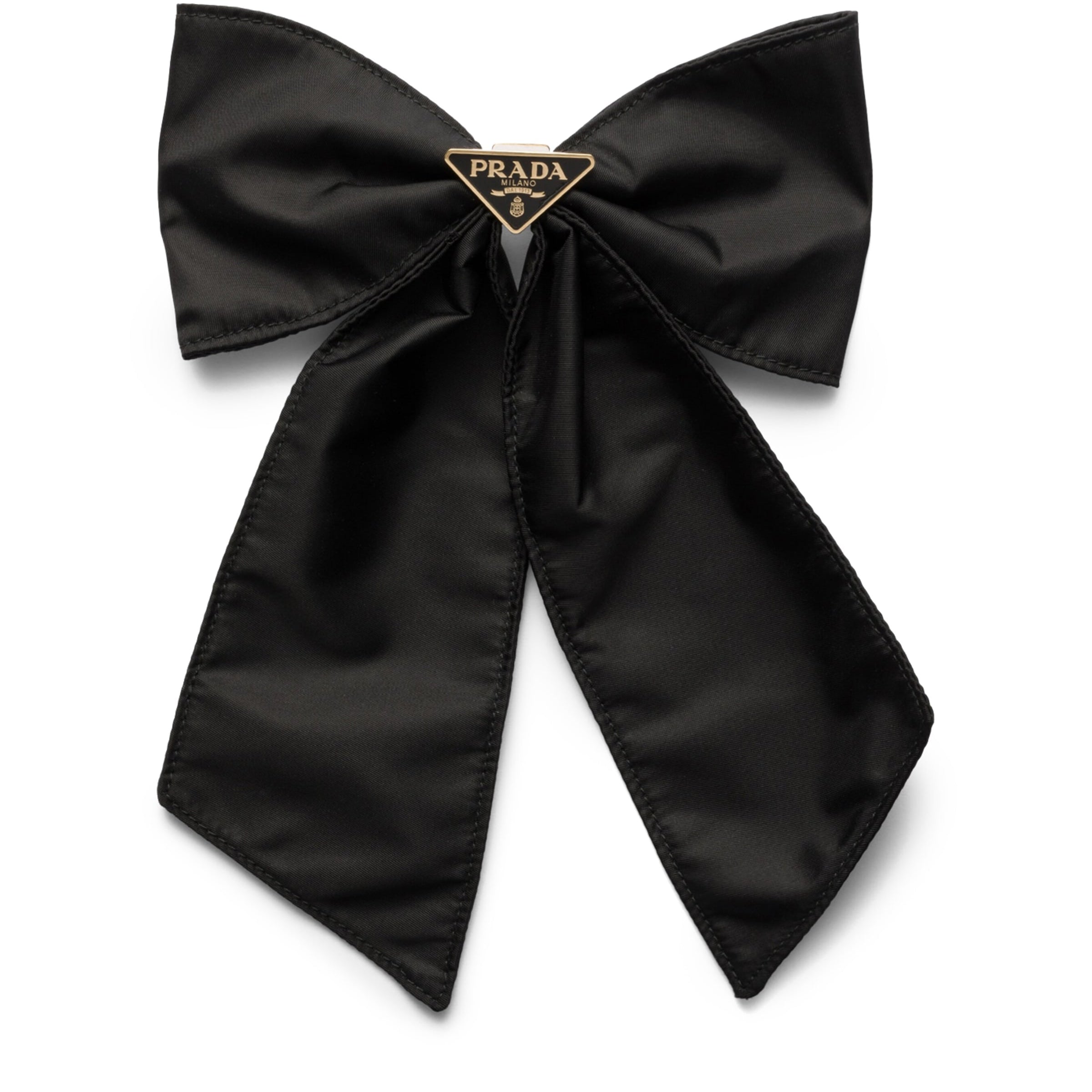 Prada Black Re-Nylon Hair Clip