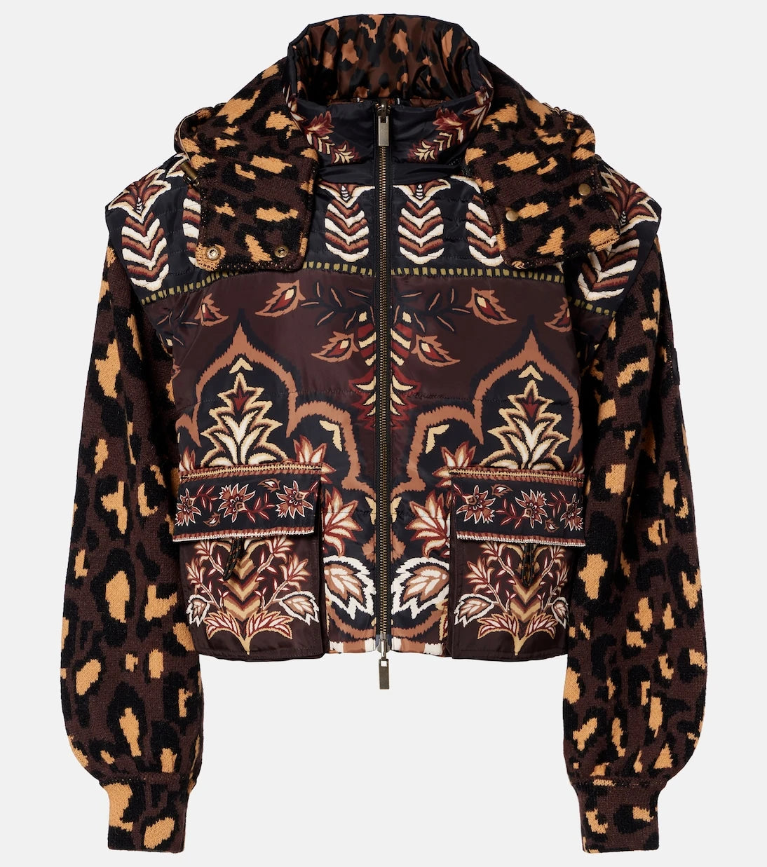 Farm Rio - Winter Ainika paneled jacket