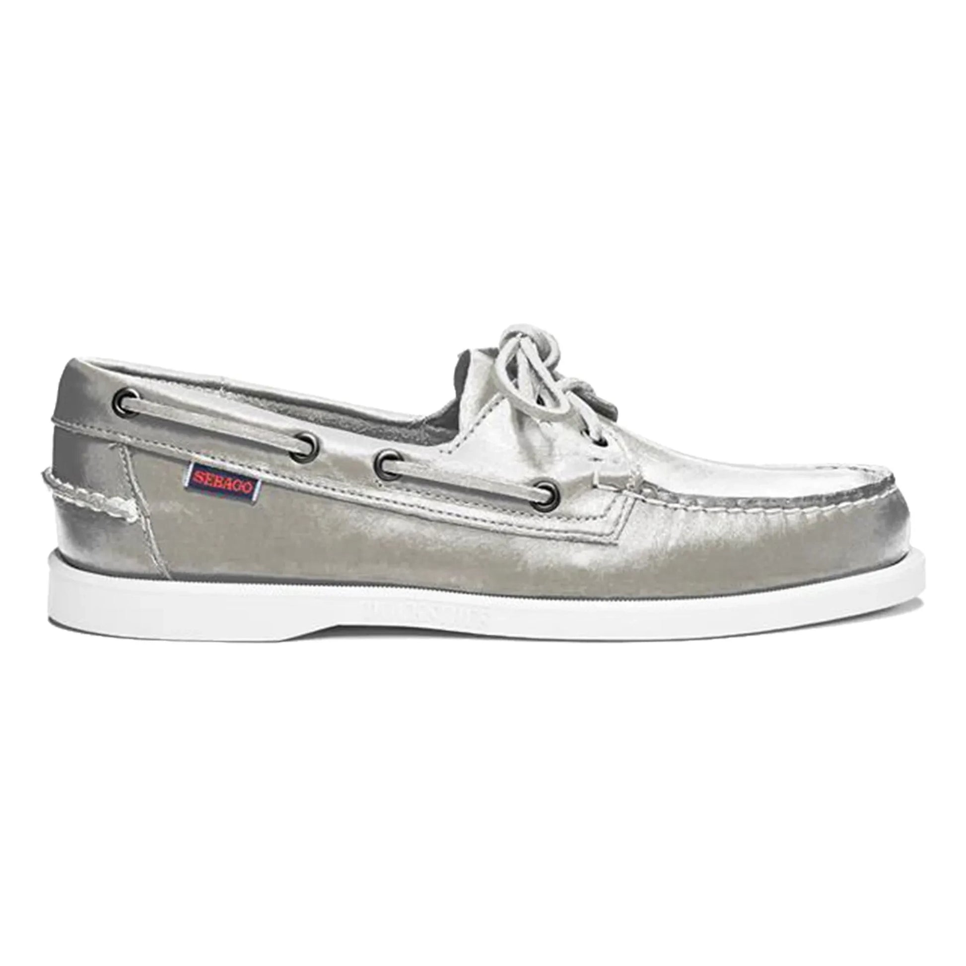 Sebago - Docksides Portland Met loafers  | Silver