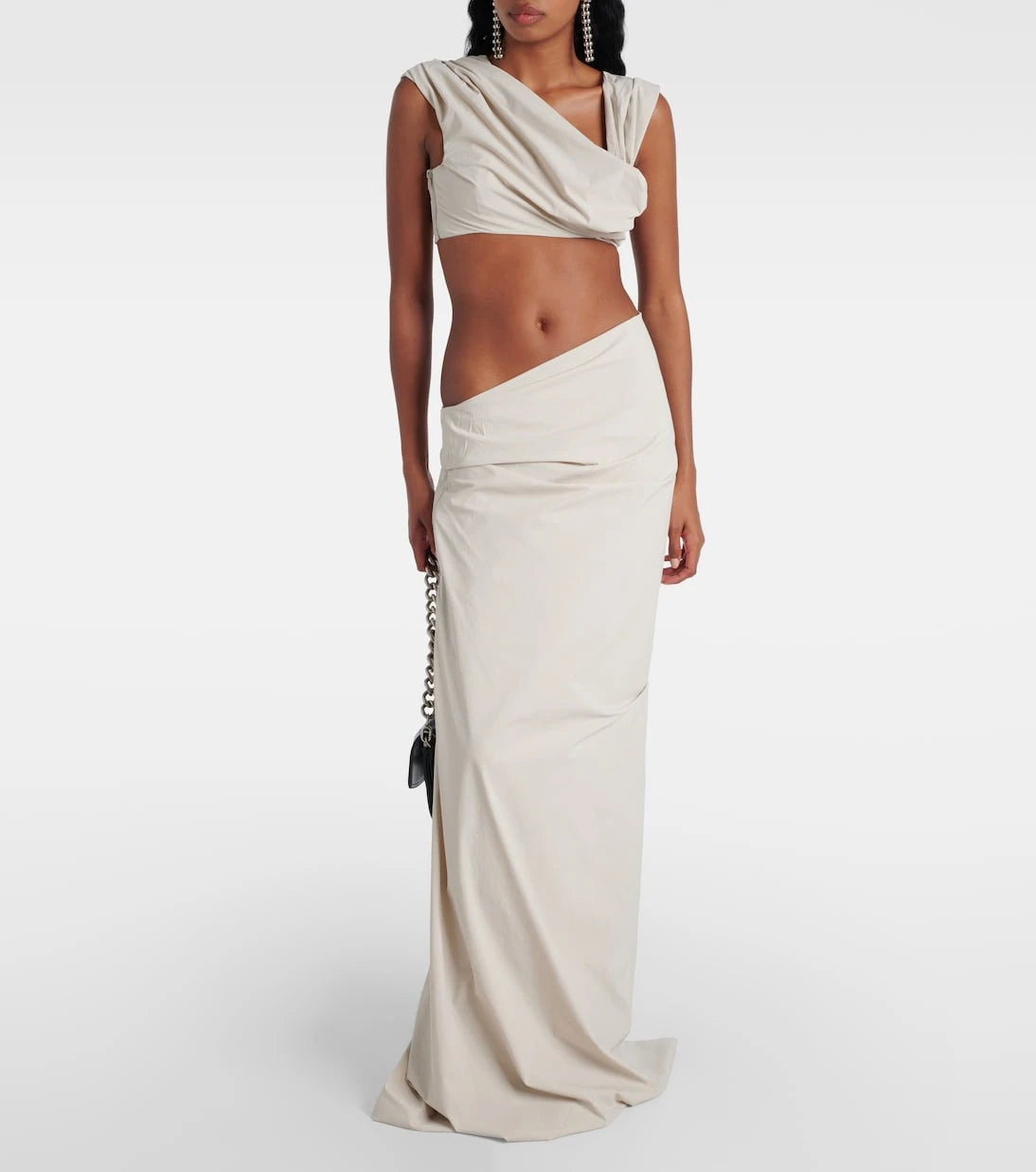 Entire Studios - Structured high-rise maxi skirt
