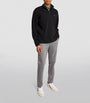 Polo Ralph Lauren Black Cotton Quarter-Zip Sweater