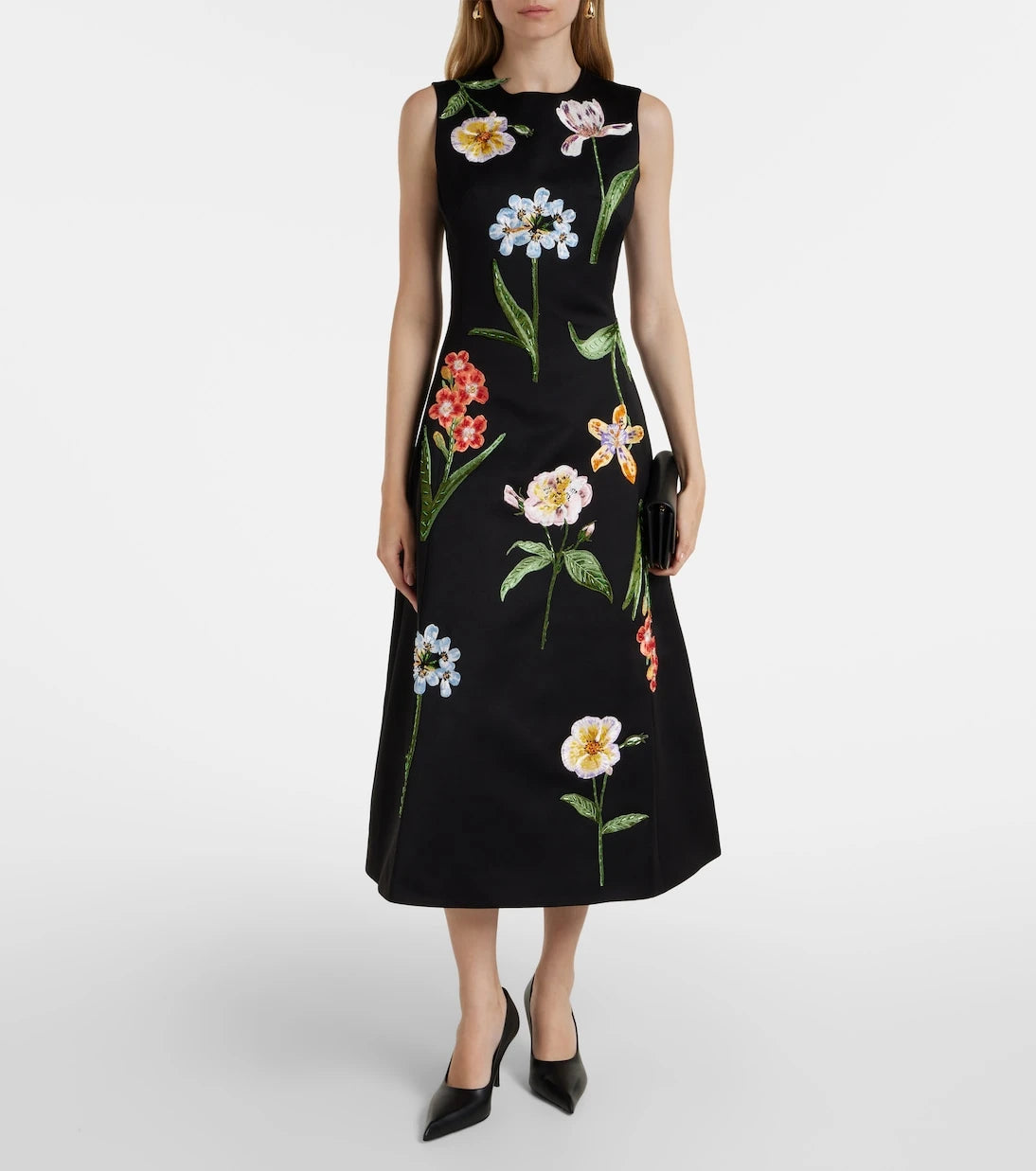 Leo Lin - Cleo floral midi dress