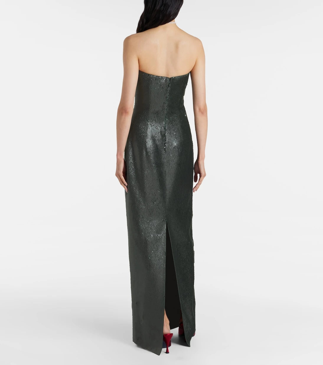 Emilia Wickstead - Laelia sequined bustier gown