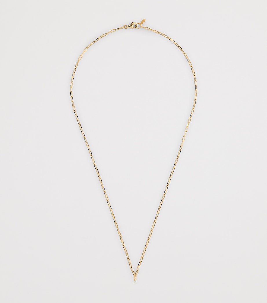 Persée Yellow Gold and Diamond Danaé Necklace