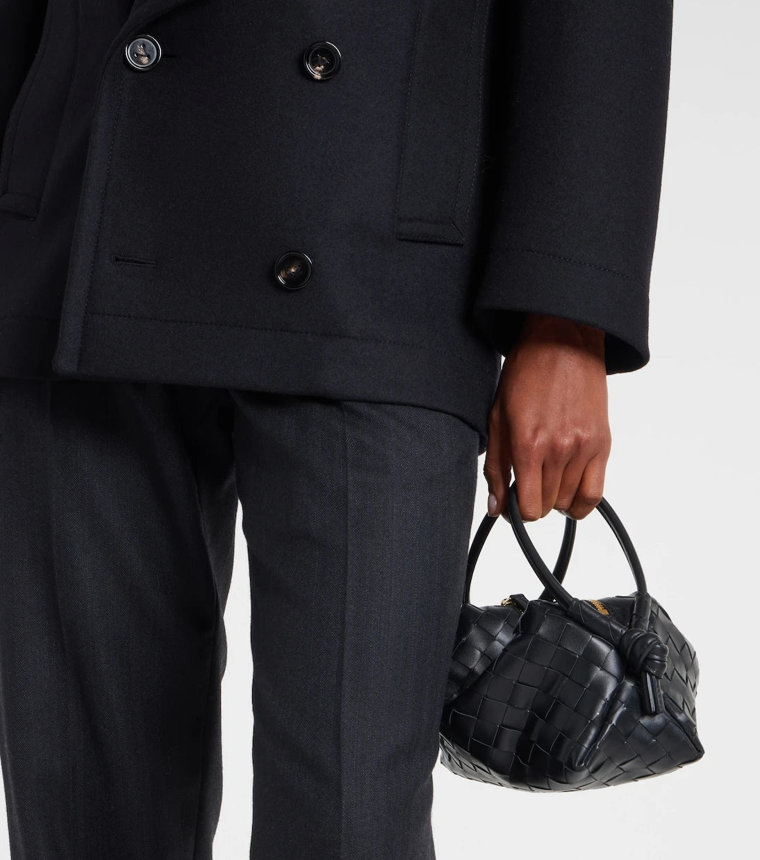 Bottega Veneta - Loop Small leather tote bag