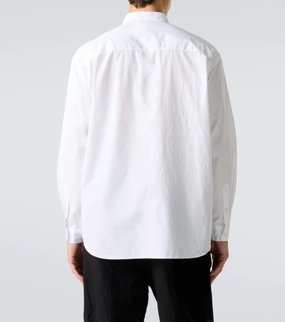 Comme des Garçons Homme - Patchwork cotton poplin shirt