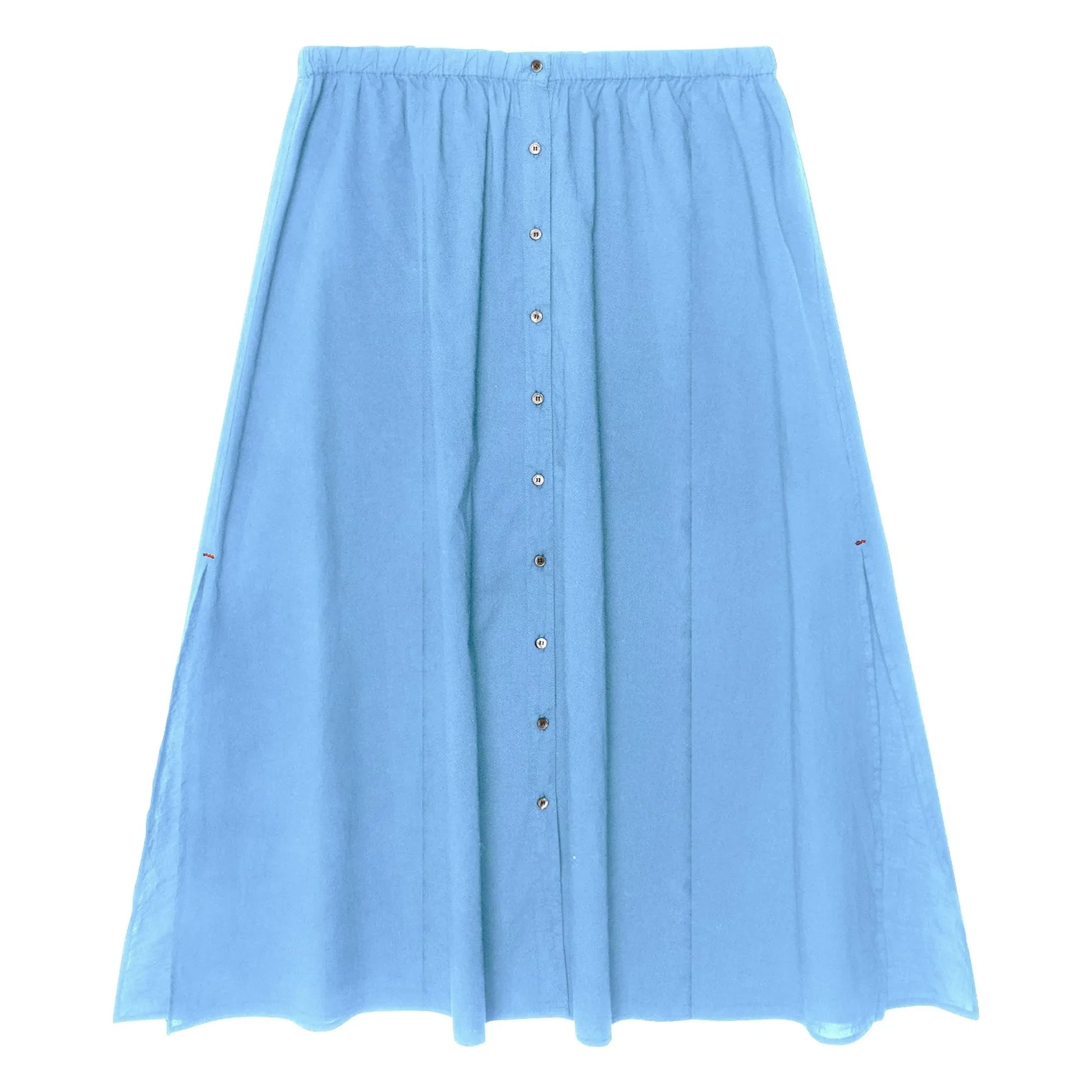Xirena - Scarlett Cotton Poplin Skirt | Blue