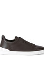 Zegna Leather Triple Stitch SECONDSKIN Sneakers