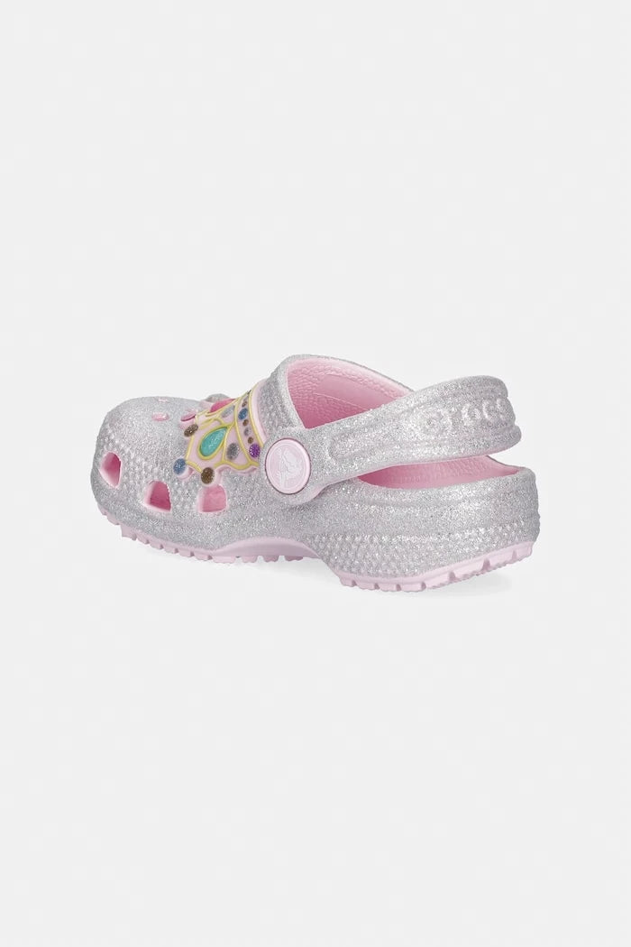 Çocuklar için kapalı burunlu Crocs ayakkabı CLASSIC IAM PRINCESS CLOG T