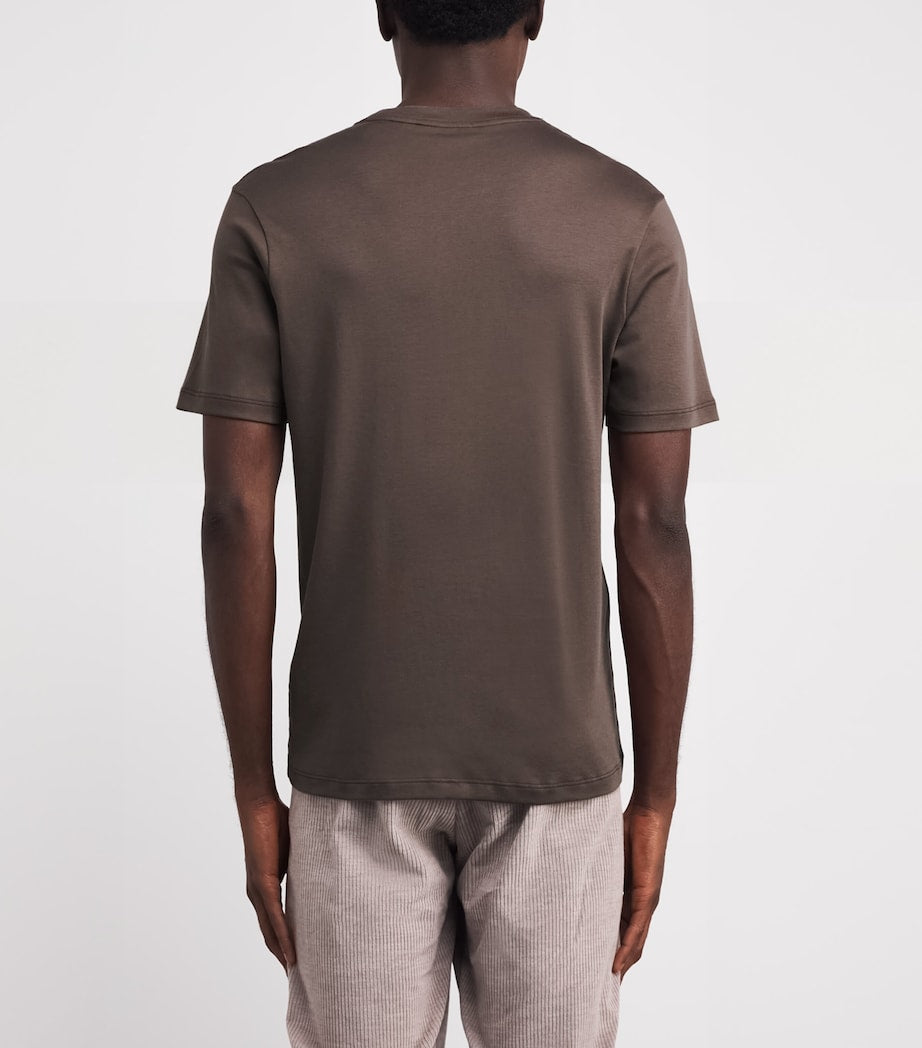 Paul & Shark Supima Cotton Embroidered Fin T-Shirt