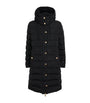 Weekend Max Mara Black Down Quilted Longline Jacket