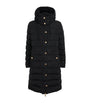 Weekend Max Mara Black Down Quilted Longline Jacket