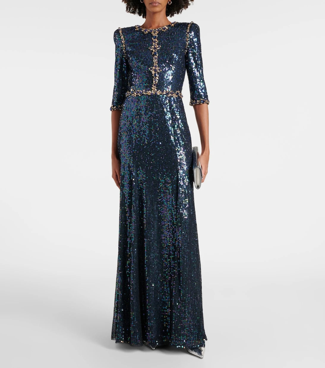 Jenny Packham - فستان Pretty Thing مطرز بالترتر