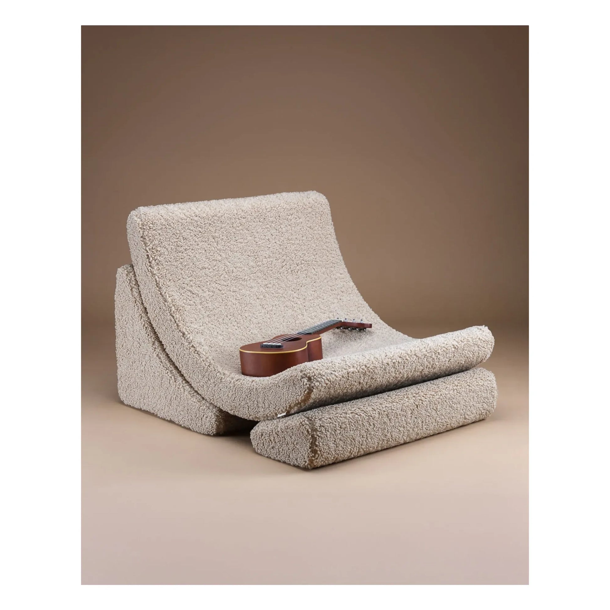Wigiwama - Moon teddy armchair | Beige