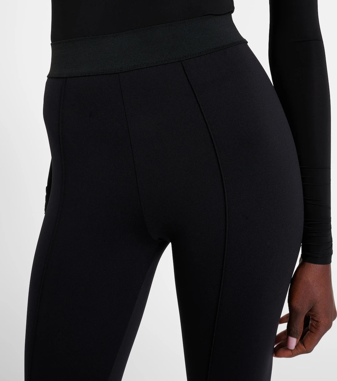Wardrobe.NYC - High-rise stirrup leggings