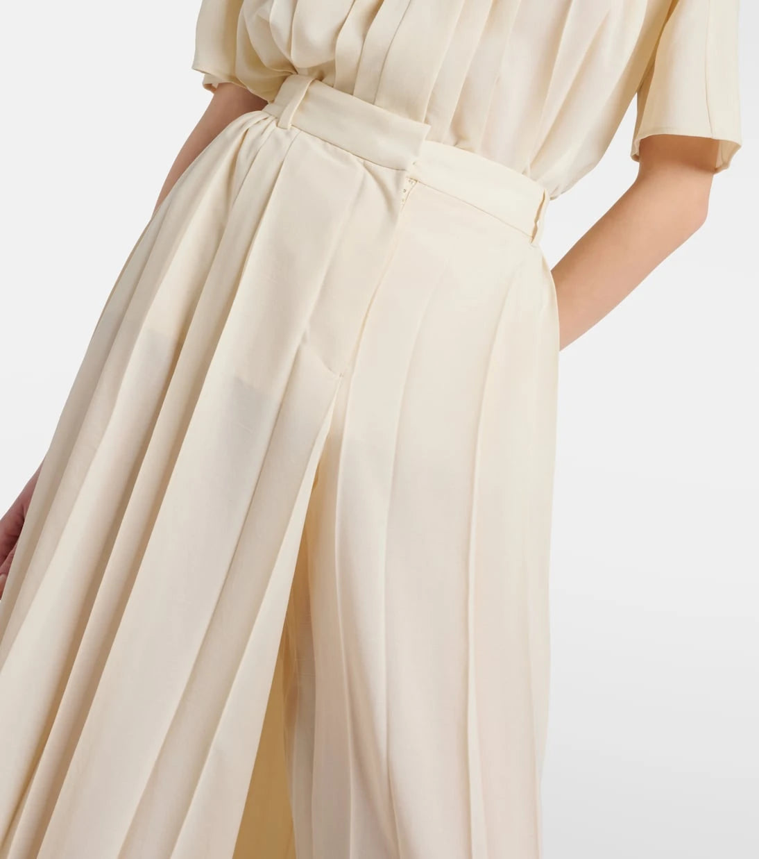 Joseph - Tibre plissé wide-leg pants