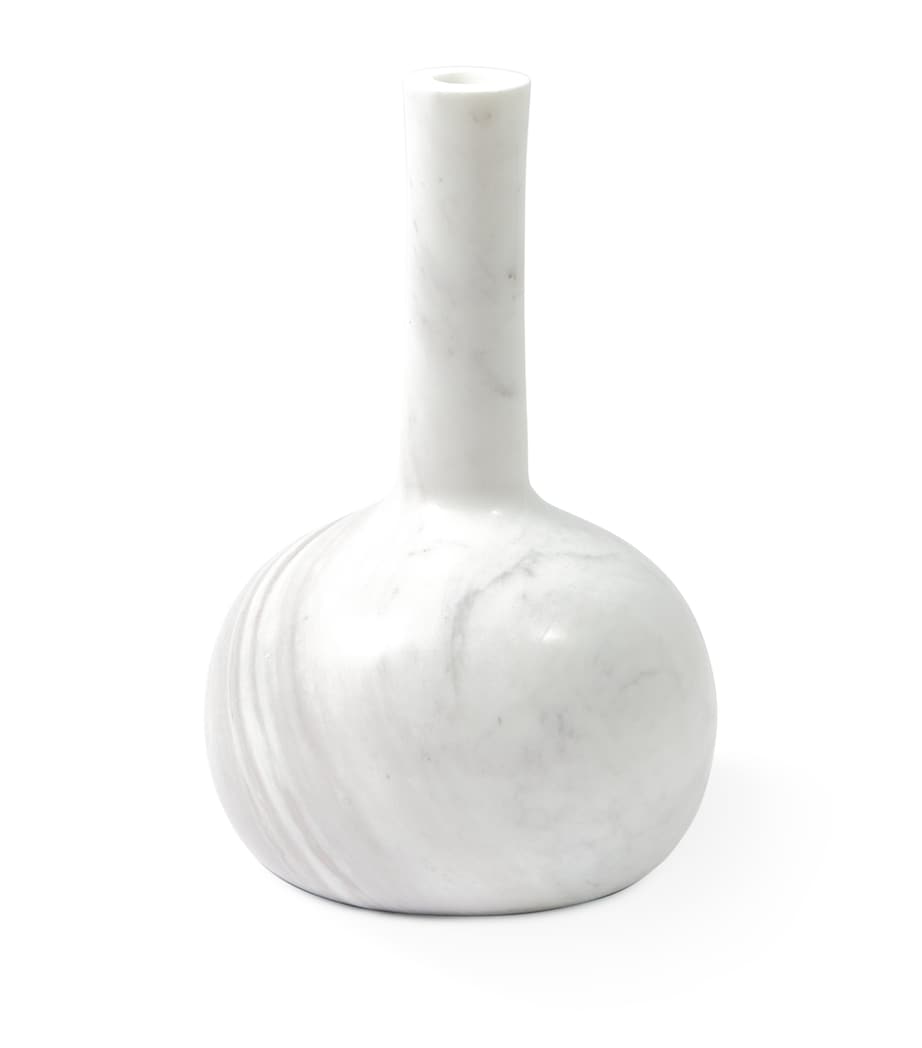 POLSPOTTEN Marble Heritage Bell Candle Holder (25cm)