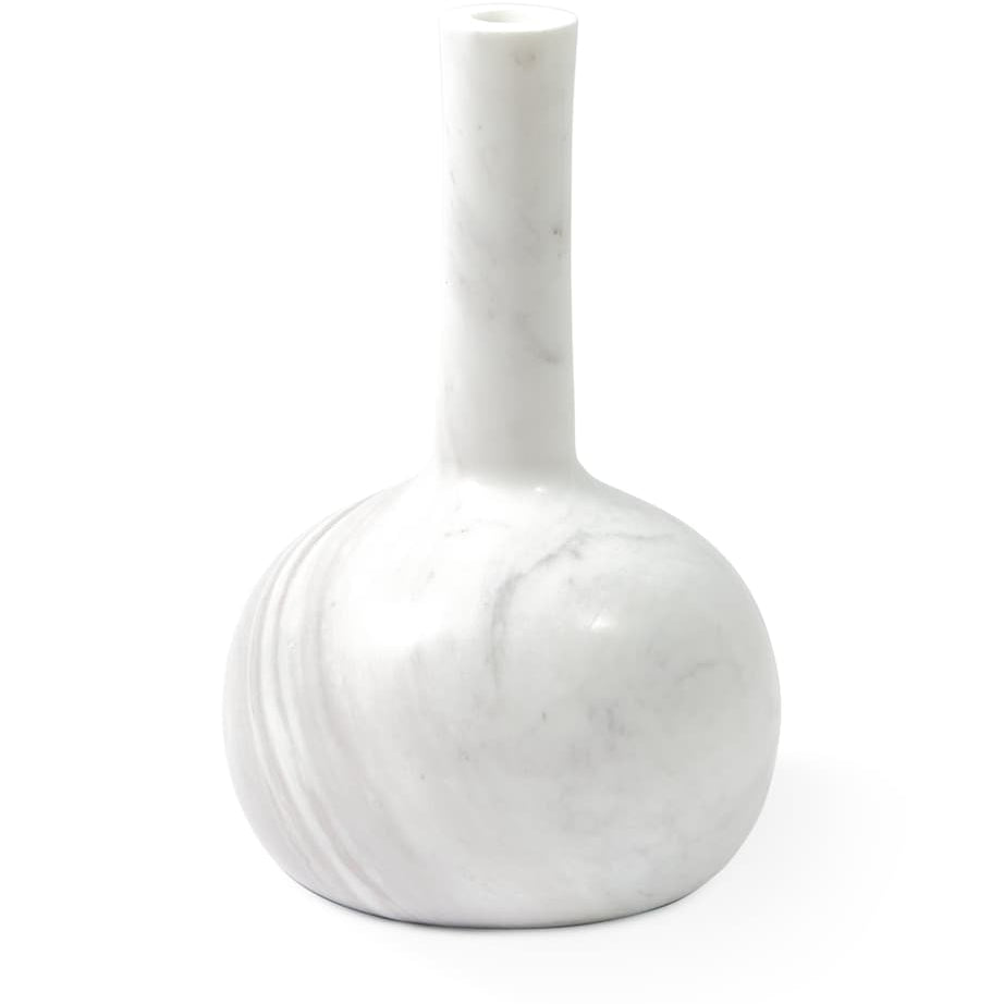 POLSPOTTEN Marble Heritage Bell Candle Holder (25cm)