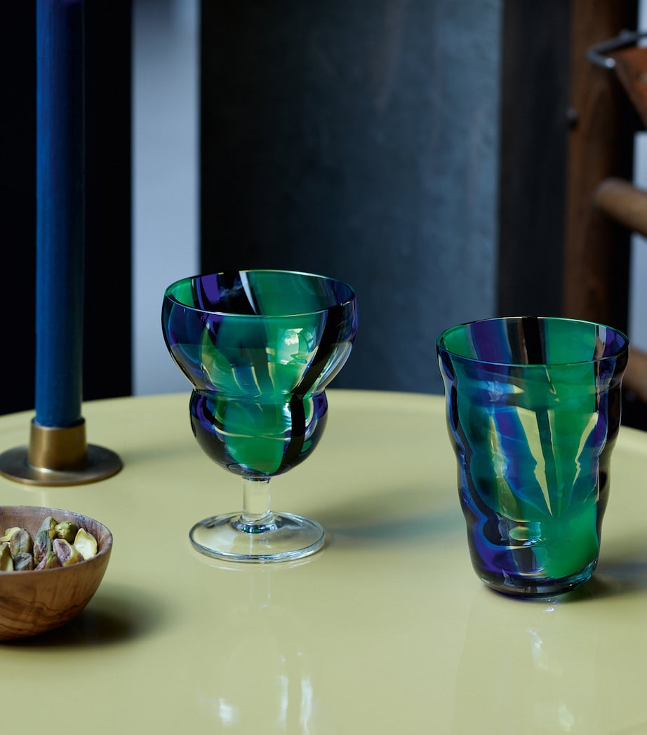 Set of 2 Folk Tumblers (280ml)