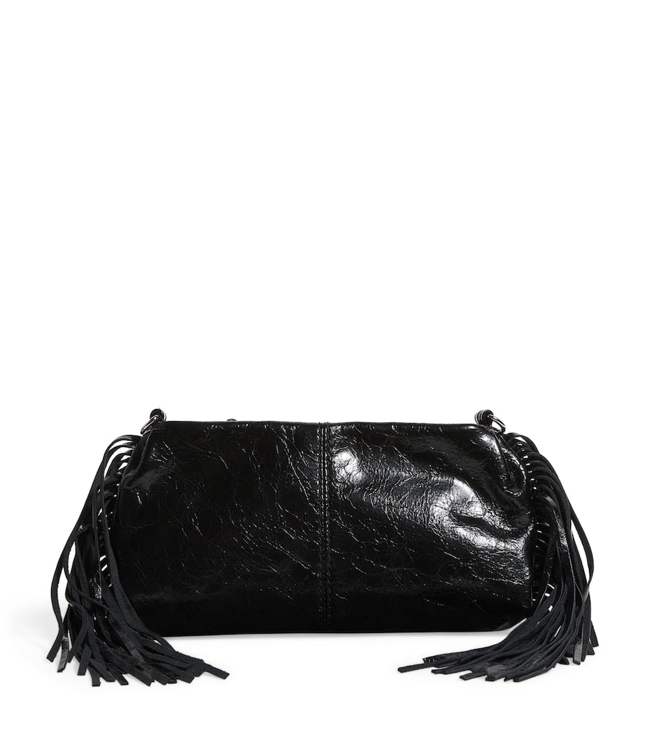 Leather Miss M Clutch Bag