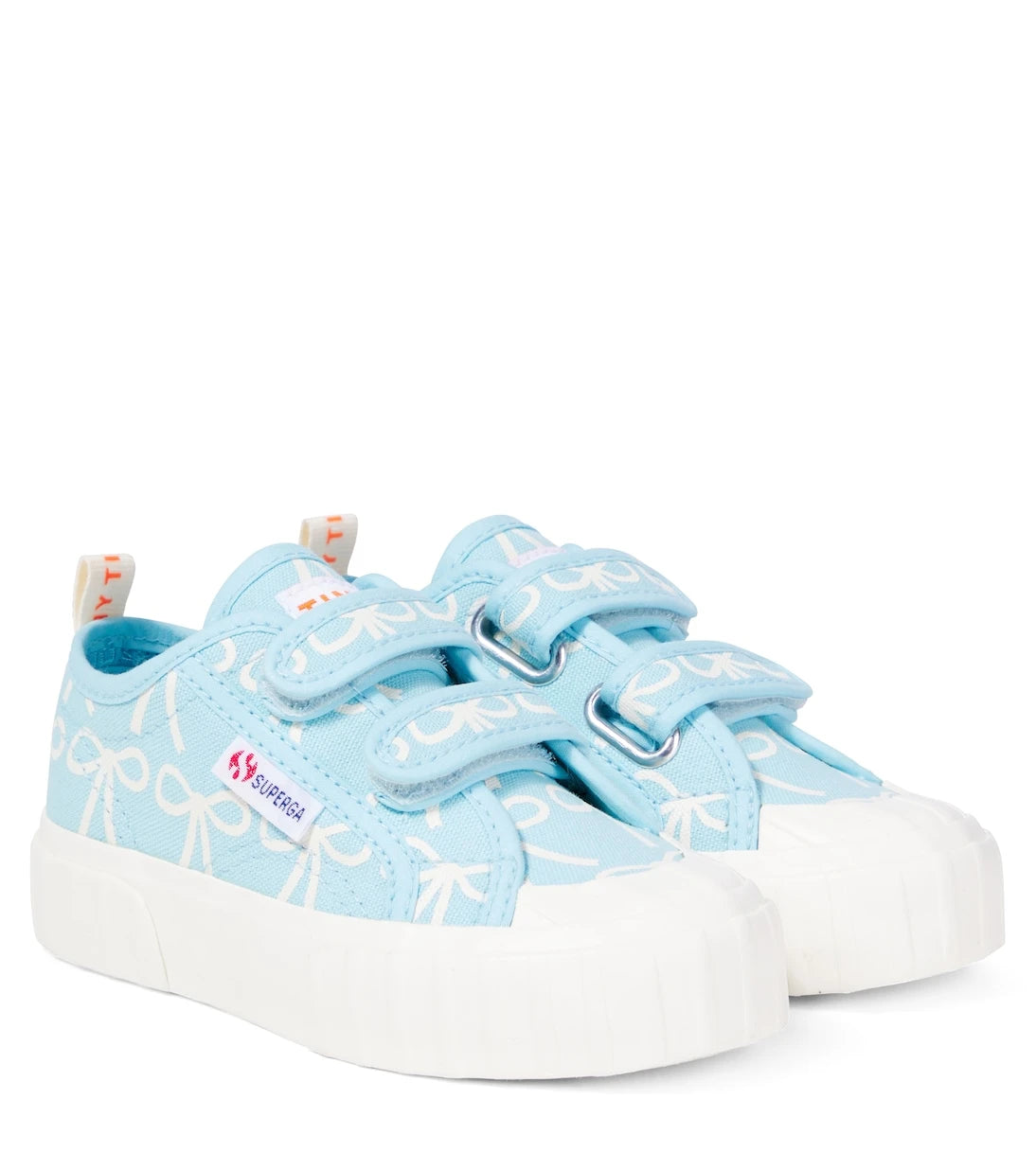 Tinycottons - x Superga Bows printed sneakers