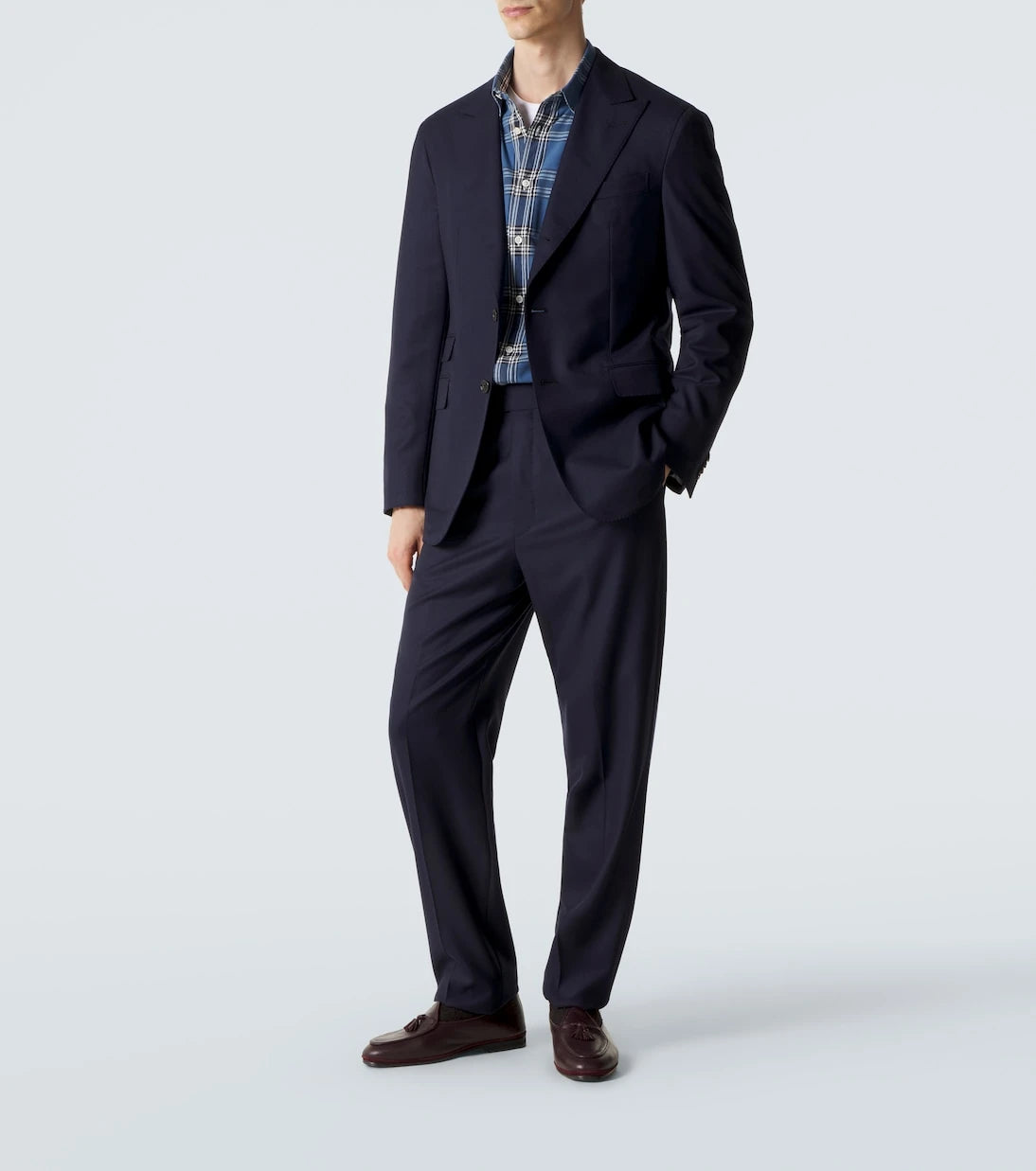 Dunhill - Plaid cotton shirt