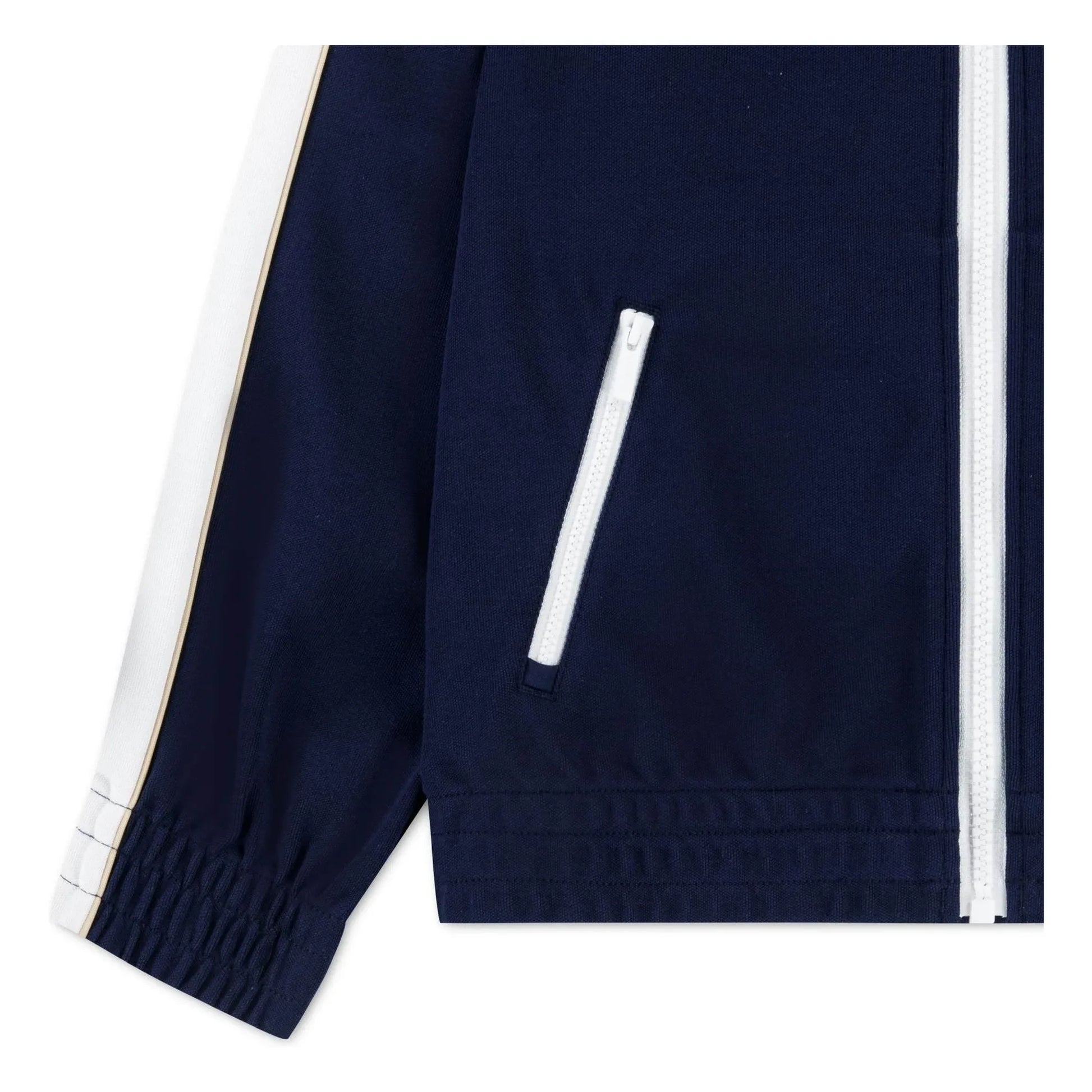 Lacoste - Organic Cotton Sport Zip Sweat | Navy blue