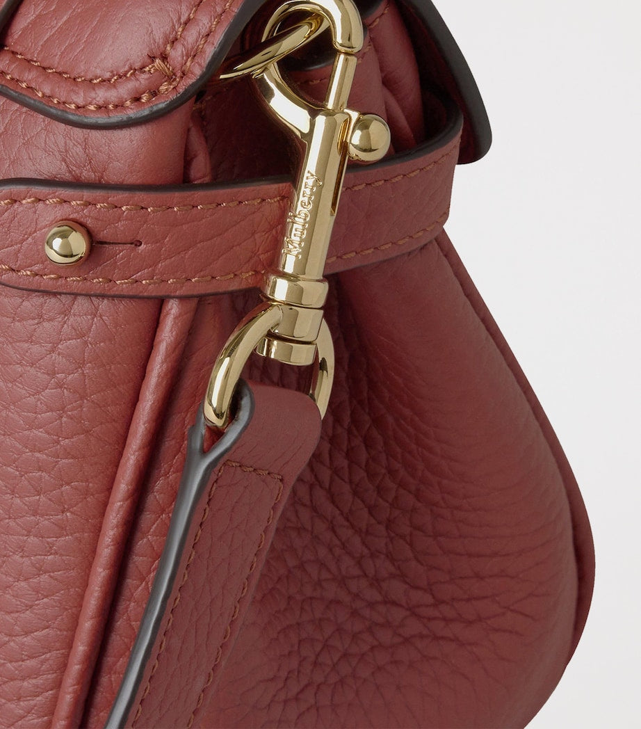 Mulberry Red Mini Leather Alexa Cross-Body Bag