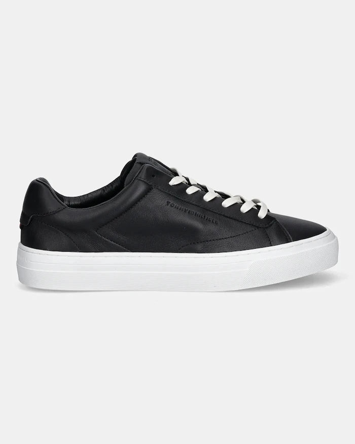 Tommy Hilfiger PREMIUM DRESS CUPSOLE LTH Deri Spor Ayakkabı