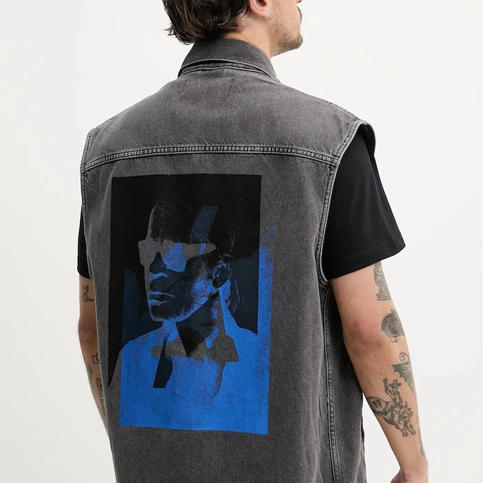 Karl Lagerfeld Jeans Kot Yelek